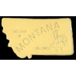 MONTANA PIN MT STATE SHAPE PINS